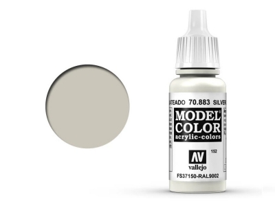 Vallejo Model Color, 70.883, Silver Grey, Серебристо-серый, 17 мл