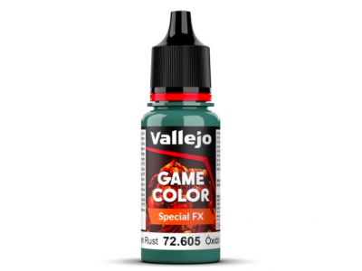 Vallejo Game Color Special FX, 72.605, Green Rust, Эффект зелёной ржавчины, 18 мл