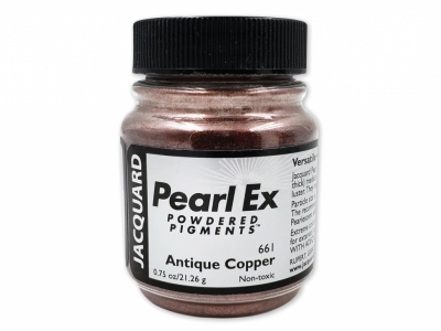 Перламутровый пигмент Jacquard Pearl Ex, JPX661, Античная медь, 21,26 г