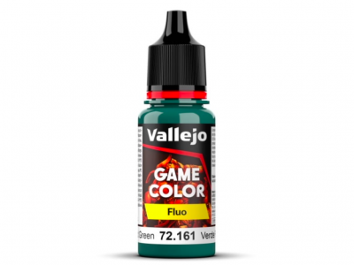 Vallejo Game Color, 72.161, Fluo Cold Green, Неоновый холодный зелёный, 18 мл