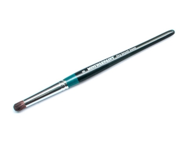 Кисть "Dry brush base" купол № 8 (8 мм), бобр, короткая ручка