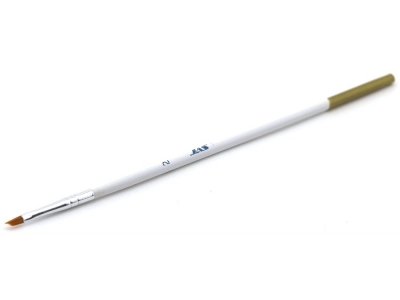 Ретушная кисть Jas 3632 № 2, синтетика, короткая ручка