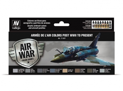 Набор материалов Armée de l’Air colors post WWII to present для аэрографа, 71.627