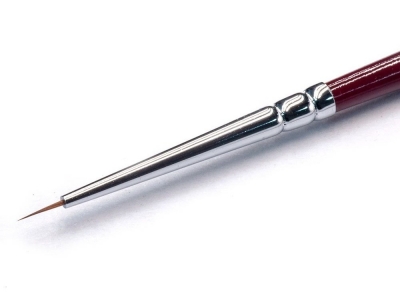 Круглая кисть Roubloff Master 301T № 5/0 (0,5 мм), колонок, короткая ручка