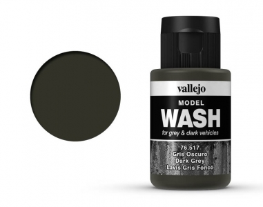 Vallejo Model Wash, 76.517, Проливка Тёмно-серая, 35 мл