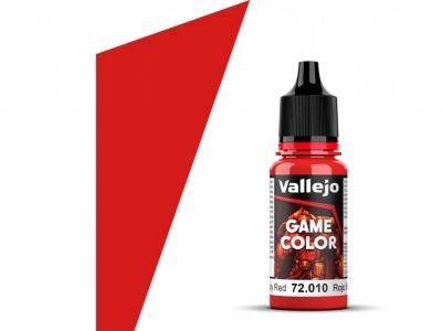 Vallejo Game Color, 72.010, Bloody Red, Кроваво-красная, 18 мл