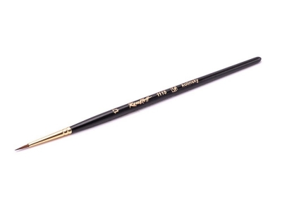 Круглая кисть Roubloff 1115 № 1,7 (1,7 мм), колонок, короткая ручка