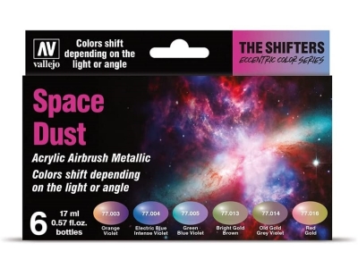 Набор красок Space Dust для аэрографа, 77.091