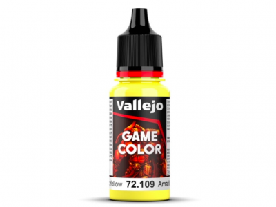 Vallejo Game Color, 72.109, Toxic Yellow, Токсичная жёлтая, 18 мл