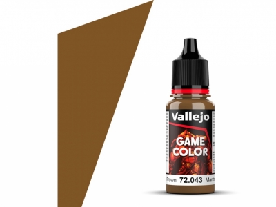 Vallejo Game Color, 72.043, Beasty Brown, Коричневое чудовище, 18 мл