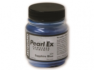 Перламутровый пигмент Jacquard Pearl Ex, JPX634, Синий сапфир, 14,17 г