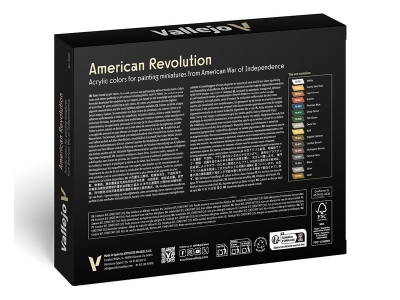 Набор красок American Revolution для кисти, 70.259