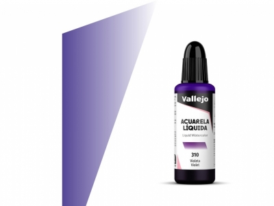 Vallejo Acuarela Liquida, 33.310, Violet, Фиолетовая, 32 мл