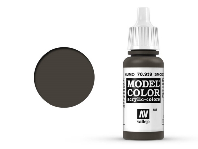Vallejo Model Color, 70.939, Smoke, Полупрозрачная дымчатая, 17 мл