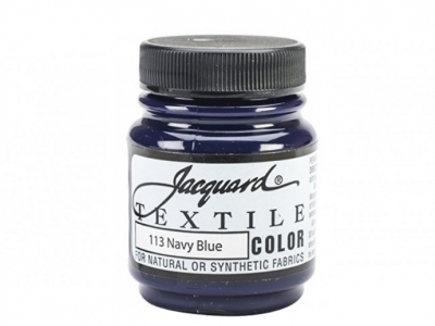 Jacquard Textile Color, JAC113, Тёмно-синяя, 67 мл