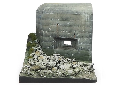 Подставка Vallejo SC012 WWII Bunker, 1/35, неокрашенная