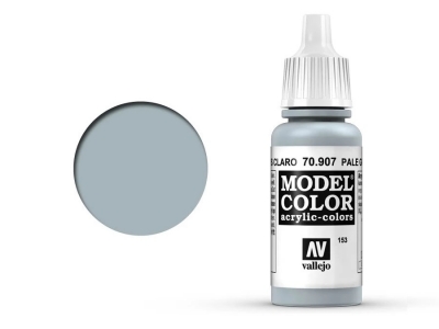 Vallejo Model Color, 70.907, Pale Grey Blue, Светлая серо-голубая, 17 мл