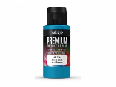 Vallejo Premium AirBrush Color, 62.010, Синяя, 60 мл