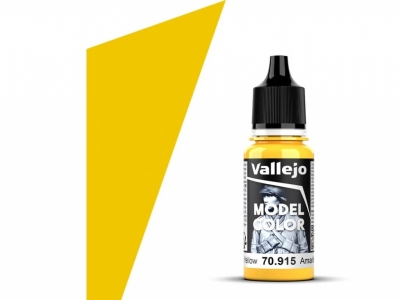 Vallejo Model Color, 70.915, Deep Yellow, Тёмно-жёлтая, 18 мл