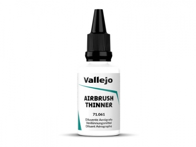 Vallejo Airbrush Thinner, 71.061, Разбавитель, 32 мл