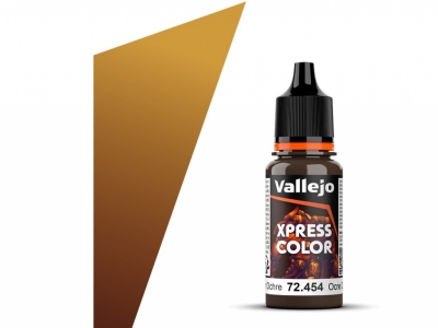 Vallejo Xpress Color, 72.454, Desert Ochre, Цвет пустыни (охра), 18 мл