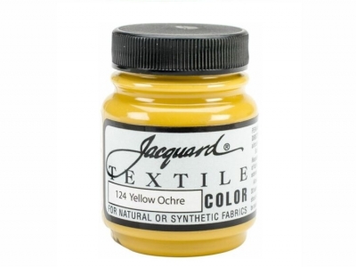 Jacquard Textile Color, JAC124, Жёлтая охра, 67 мл