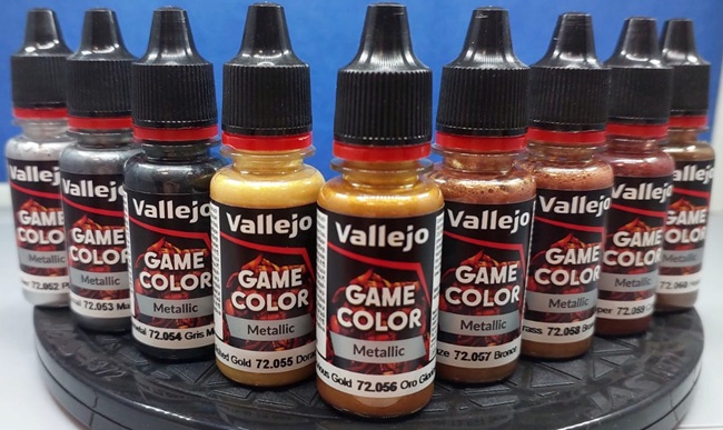 Металлики Vallejo Game Color 18 мл vallejo, metallic, game-color