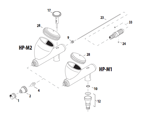 Схема Iwata HP-M2